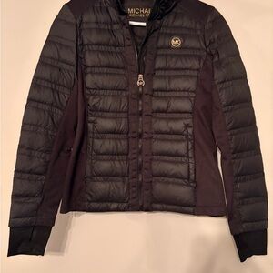 Michael Kors Women's Dark Puffer Jacket